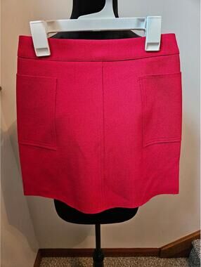 TopShop Red mini skirt - Size 0 - BNWT